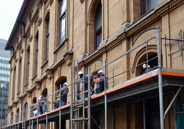 Structural building restoration and refurbishment