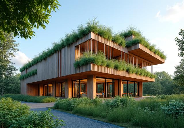 Eco-friendly construction and sustainable buildings